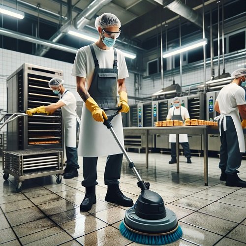 راهنمای جامع و کاربردی نظافت قنادی و کارگاه شیرینی‌پزی با  تجهیزات صنعتی